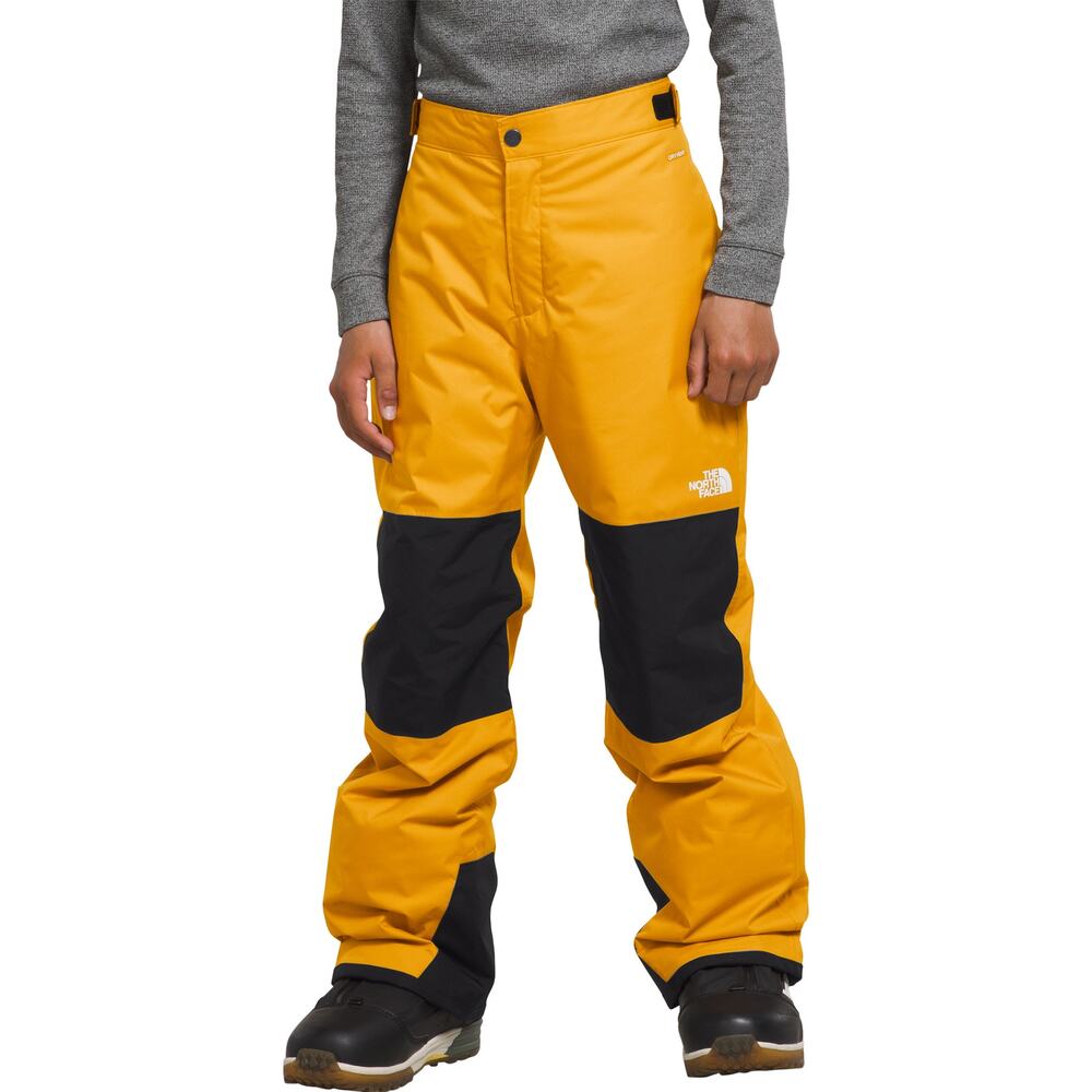 The North Face Boys Freedom Insulated Pants Summit Gold Snow Ski Sz XS 6 NWT